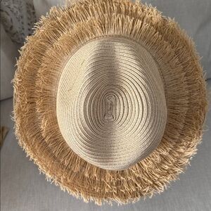 San Diego Hat Company Tan Woven sun Hat 👒 75% paper 25% polyester